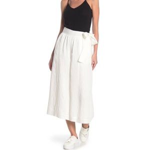 Cropped Wide Leg Pant